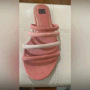 White-House Black Market Minimalist Sandals Sz 8M